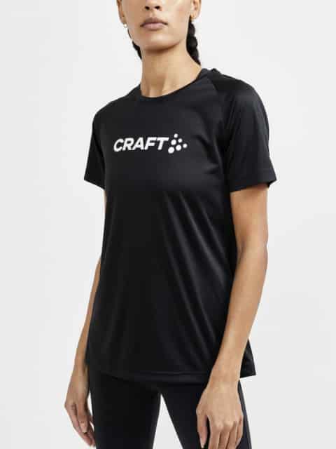 Craft - Core Unify Logo Tee Kvinder - Black XL thumbnail