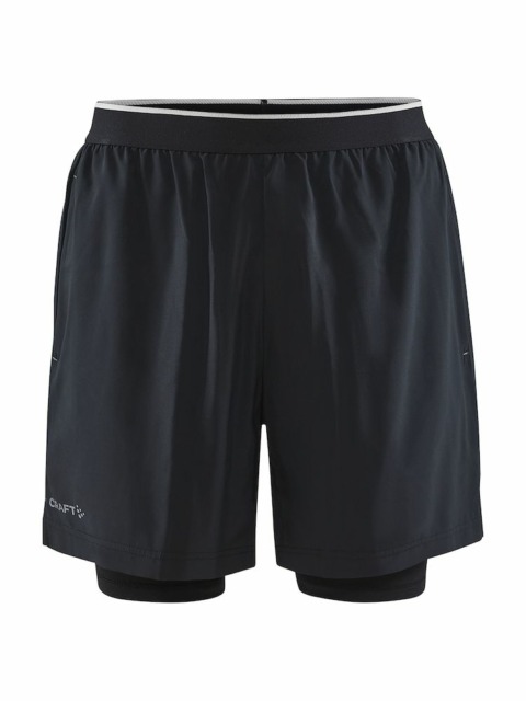 Craft - Adv Charge 2-In-1 Stretch Shorts M - Black thumbnail