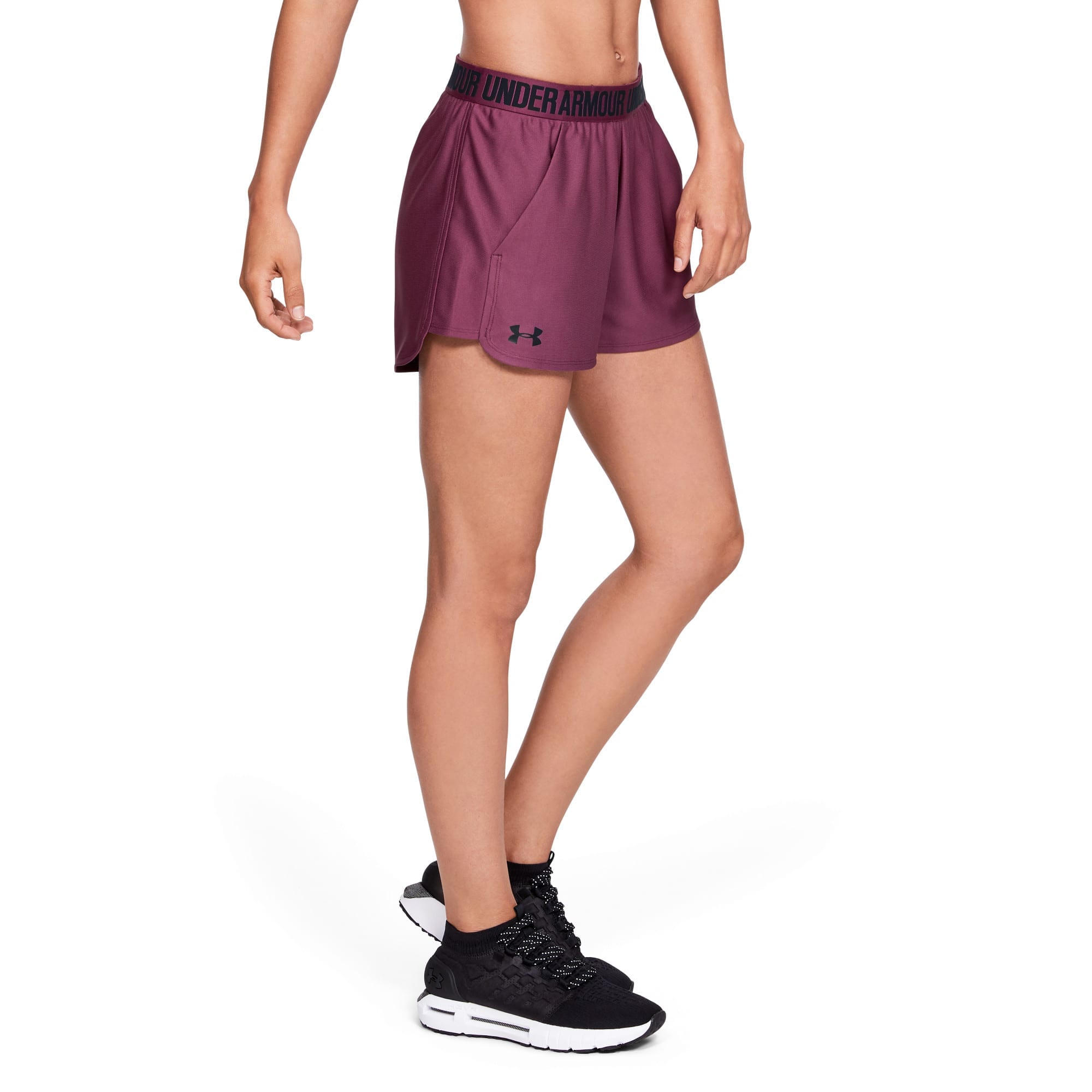 Kvinders Under Armour shorts Play up 2.0 - Level Purple XL thumbnail