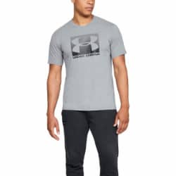 Mænds Under Armour - Charged Cotton T-shirt - Grå 3XL thumbnail
