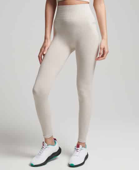 SuperDry Sport - Core Seamless 7/8 Tight Leggings - Wind Chime S thumbnail