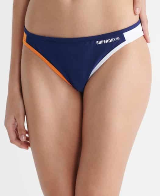 SuperDry Sport - Sport Bikini Bottom - Navy Blue L thumbnail