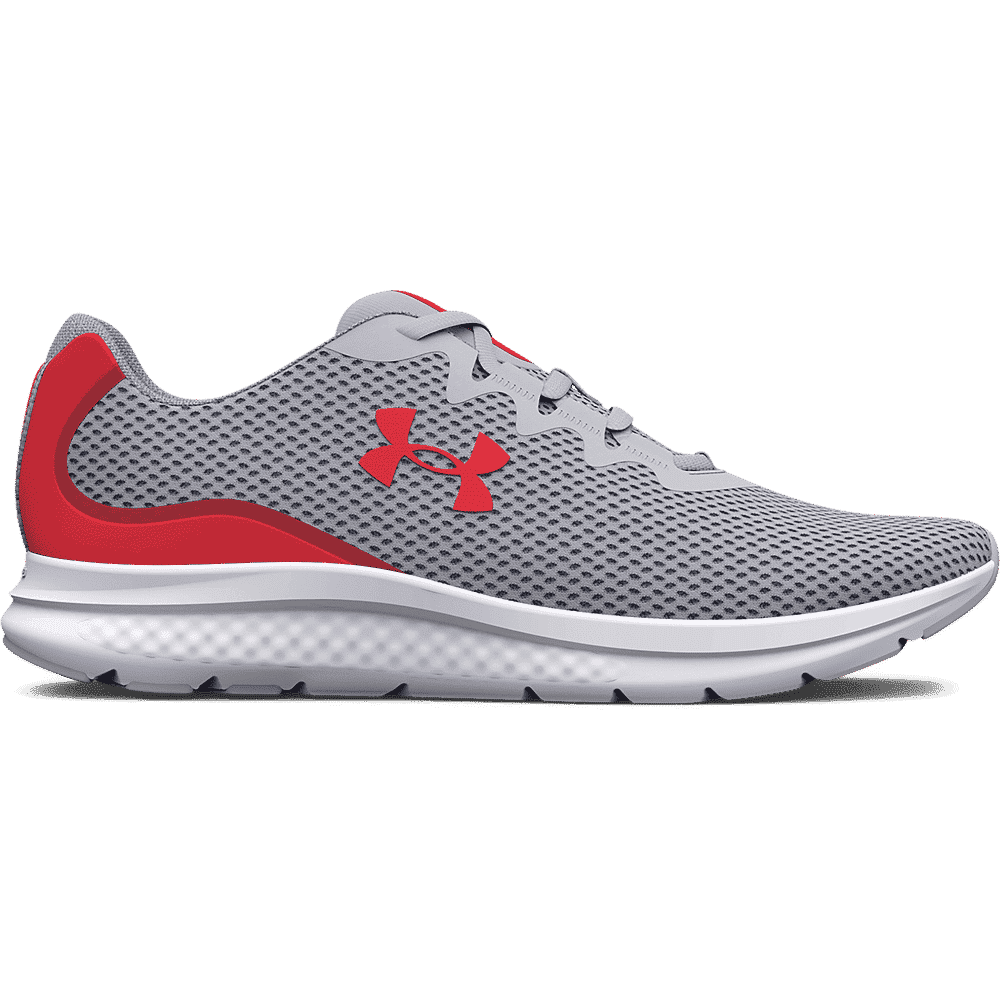 Under Armour Mænd - Charged Impulse 3 - Mod Gray / Radio Red 46 thumbnail