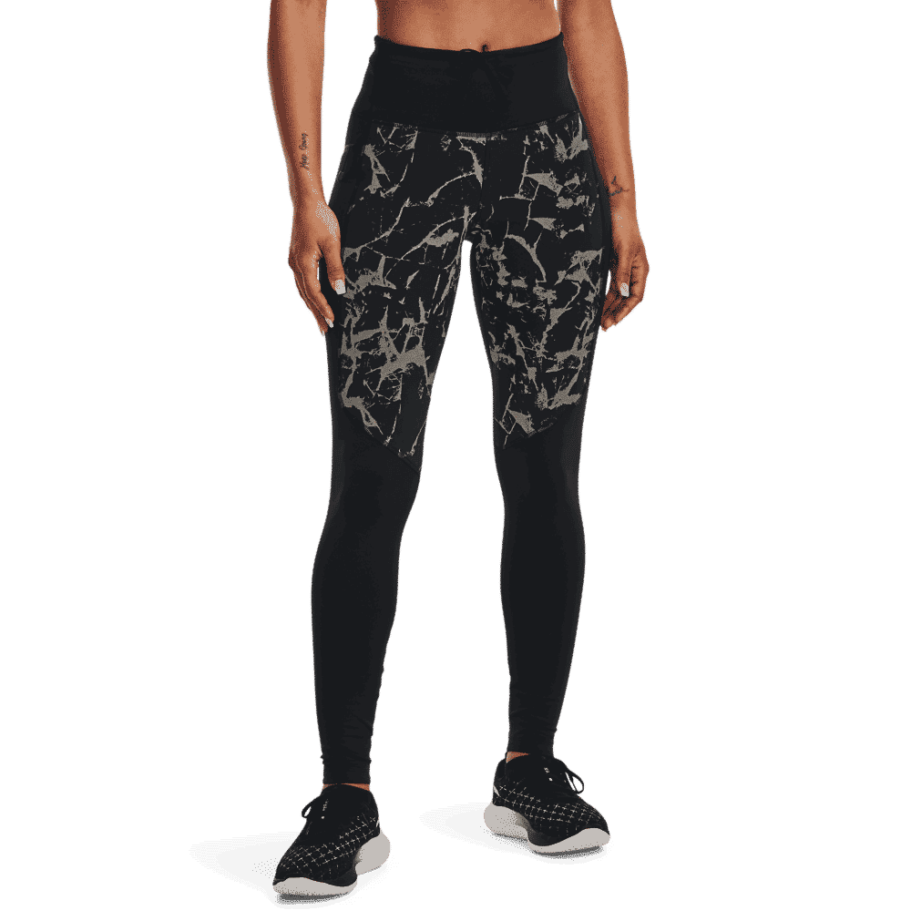 Under Armour Kvinders - OutRun The Cold Compression-Tights - Black M thumbnail