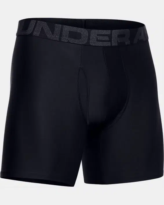 Mænds Under Armour - TECH Boxer Shorts 2 pack - Black XL thumbnail
