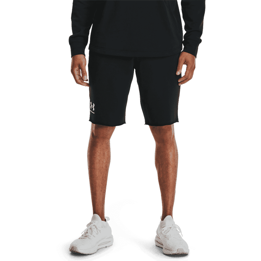 Mænds Under Armour - Rival Terry Shorts - Black S thumbnail