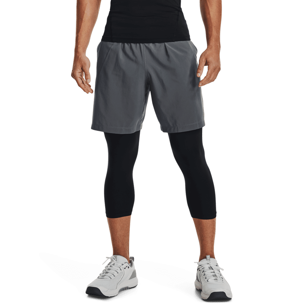 Mænds Under Armour - Woven Graphic Shorts - Pitch Gray M thumbnail