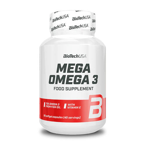 BioTech USA Mega Omega 3 - 90 tabs thumbnail