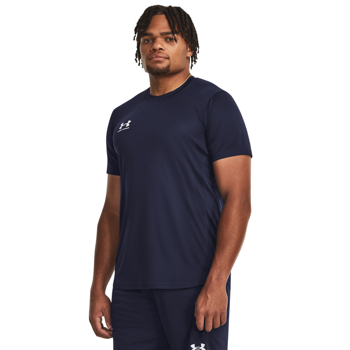 Under Armour Mænd - Challenger Train Short Sleeve - Midnight Navy S thumbnail