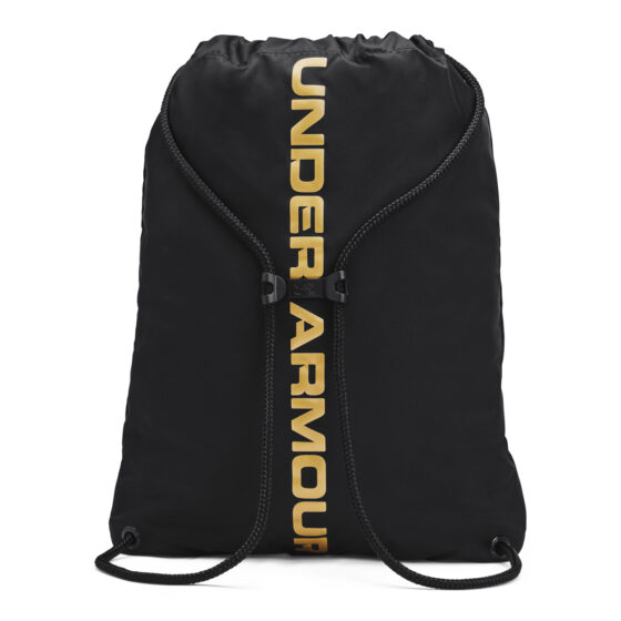 Under Armour - Ozsee Sackpack - Black / Metallic Gold