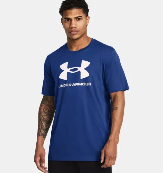 Under Armour Mænds - Sportstyle Shortsleeve - Tech Blue