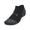 Under Armour Sokker - Performance Tech No Show Socks 3-Pak - Black