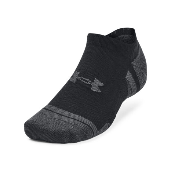 Under Armour Sokker - Performance Tech No Show Socks 3-Pak - Black