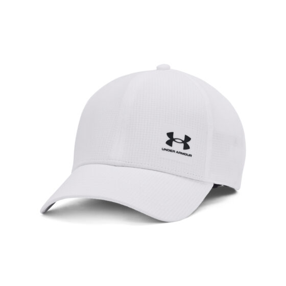 Under Armour Cap - ArmourVent Adjustable - White