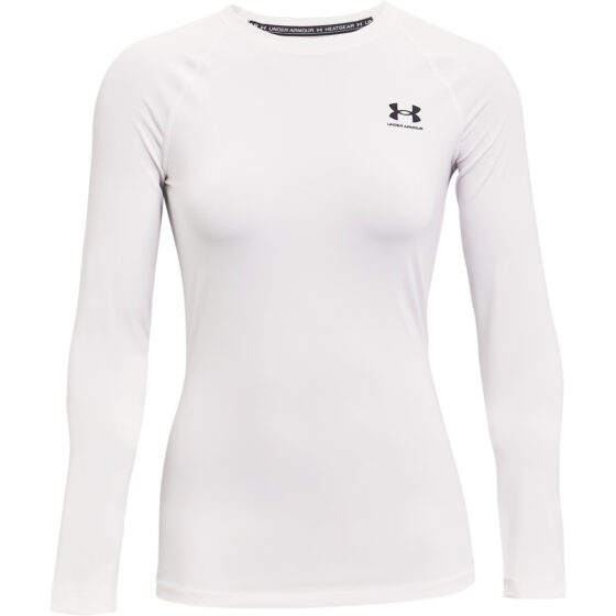 Under Armour Kvinder - HeatGear Compression Long Sleeve - White