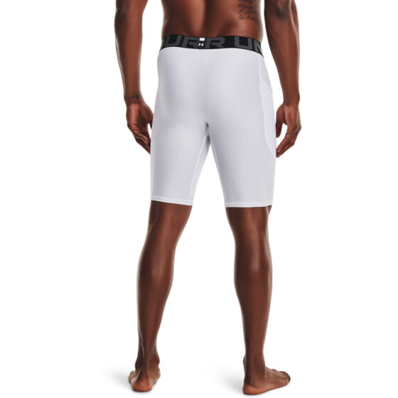 Under Armour Mænd - HeatGear Pocket Long Shorts - White