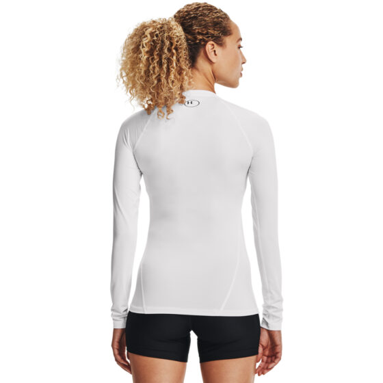 Under Armour Kvinder - HeatGear Compression Long Sleeve - White