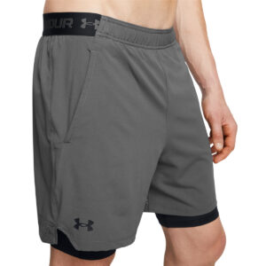 Under Armour Mænd - Vanish Woven 2-in-1 Shorts - Castlerock