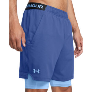 Under Armour Mænd - Vanish Woven 2-in-1 Shorts - Tech Blue