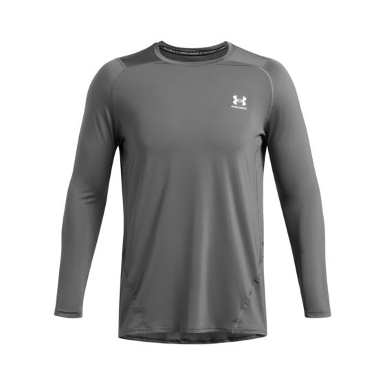 Mænds Under Armour - HeatGear Armour Fitted LS - Castlerock