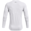 Mænds Under Armour - HeatGear Armour Fitted LS - White