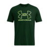 Under Armour Mænds - Foundation Shortsleeve - Forest Green