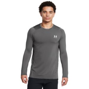 Mænds Under Armour - HeatGear Armour Fitted LS - Castlerock