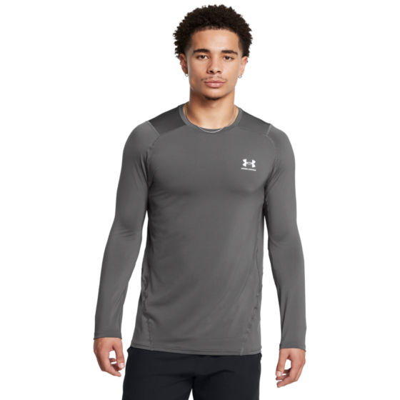 Mænds Under Armour - HeatGear Armour Fitted LS - Castlerock