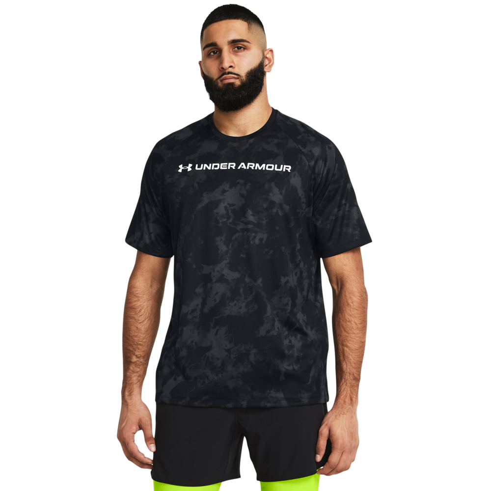 Under Armour Mænds - Tech ABC Camo SS - Black XL