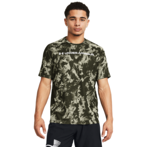 Under Armour Mænds - Tech ABC Camo SS - Marine Green