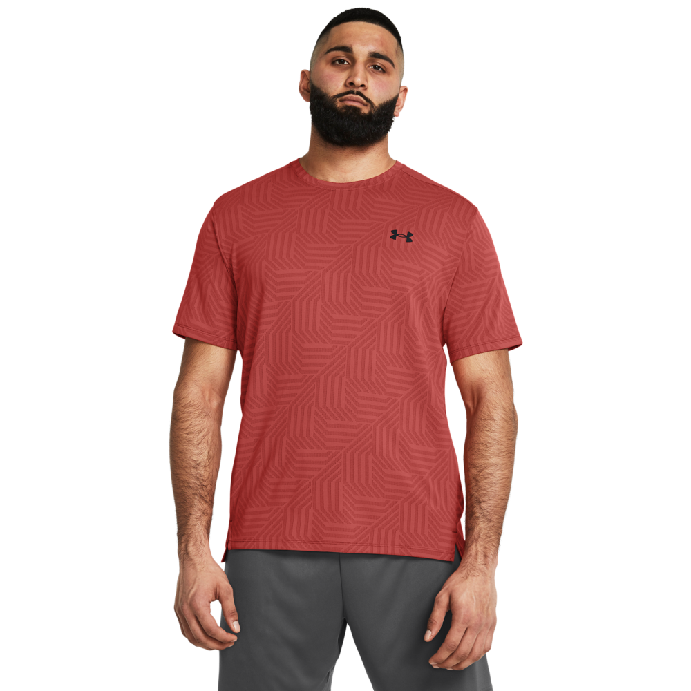 Under Armour Mænds - Tech Vent Geotessa SS - Earthen Orange 3XL