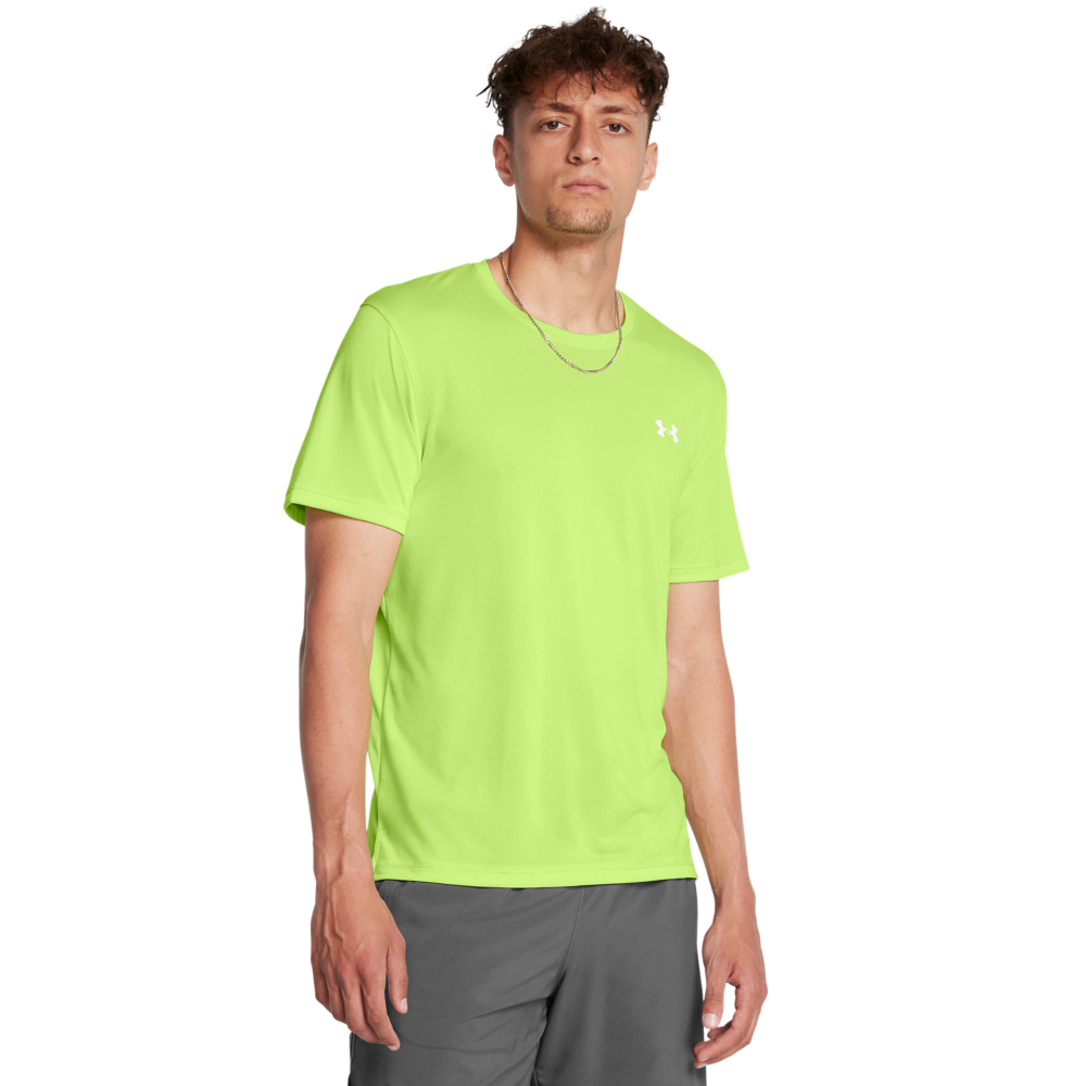 Under Armour Mænds - Launch Shortsleeve - Morph Green XXL