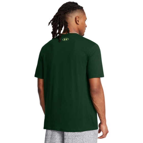 Under Armour Mænds - Foundation Shortsleeve - Forest Green