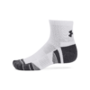 Performance Tech 3-Pack Quarter Socks - White / Jet Gray