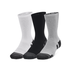 Under Armour Sokker - Performance Tech 3-Pack Crew Socks - Mod Gray / White