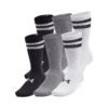 Under Armour Sokker - Essentials 6-Pack Crew Socks - White / Black