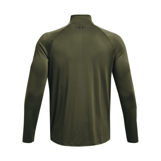 Mænds Under Armour - Tech 2.0 Langærmet 1/2 zip - Marine Green