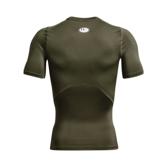 Mænds Under Armour - Compression SS T-shirt - Marine Green