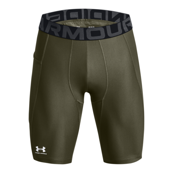 Under Armour Mænd - HeatGear Pocket Long Shorts - Marine Green