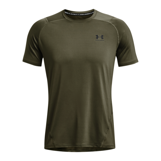 Under Armour Mænd - HeatGear Armour Fitted Shortsleeve - Marine Green