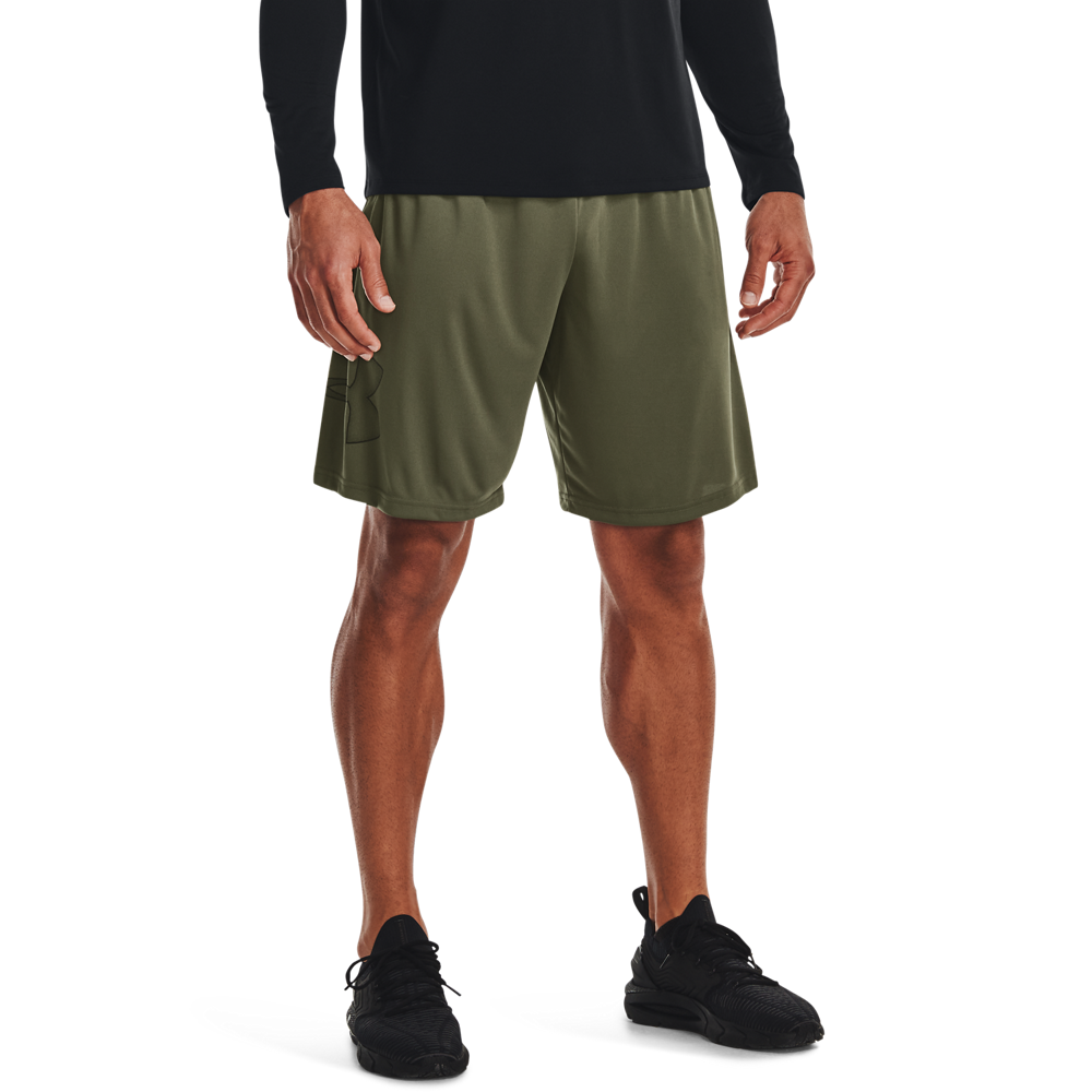 Mænds Under Armour - Tech Graphic Shorts - Marine Green S