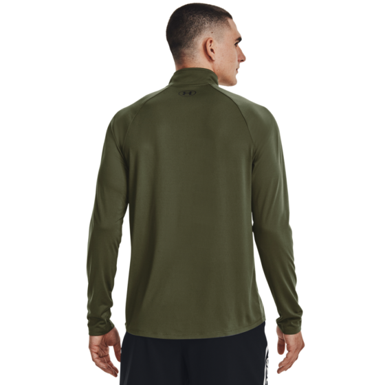 Mænds Under Armour - Tech 2.0 Langærmet 1/2 zip - Marine Green