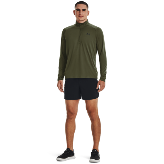 Mænds Under Armour - Tech 2.0 Langærmet 1/2 zip - Marine Green