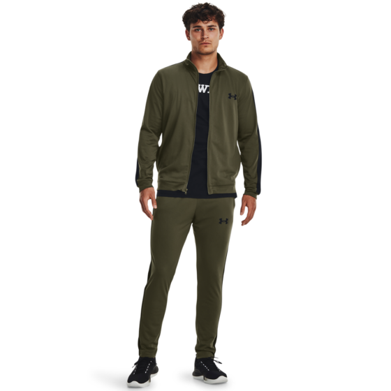 Mænds Under Armour - Knit Track Suit - Marine Green