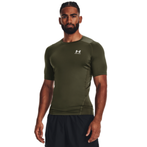 Mænds Under Armour - Compression SS T-shirt - Marine Green