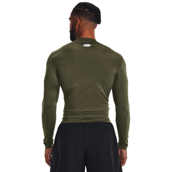 Mænds Under Armour - Compression LS T-shirt - Marine Green