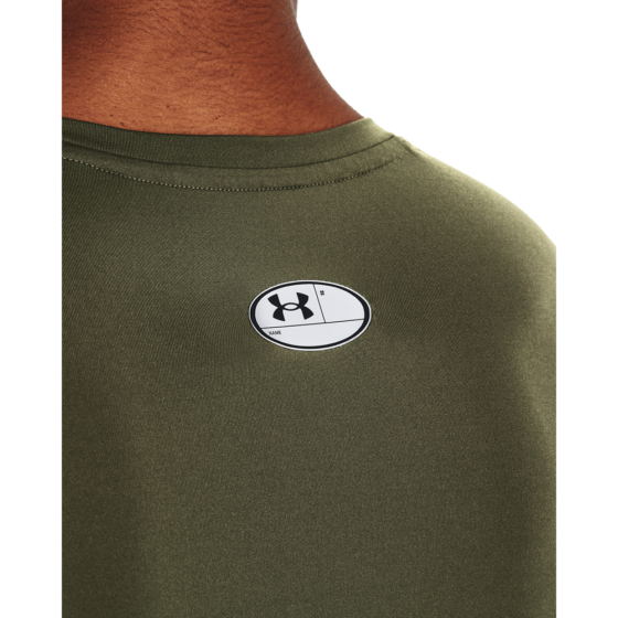 Mænds Under Armour - Compression LS T-shirt - Marine Green