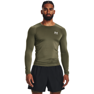 Mænds Under Armour - Compression LS T-shirt - Marine Green