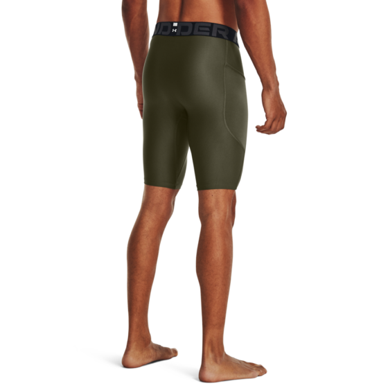 Under Armour Mænd - HeatGear Pocket Long Shorts - Marine Green