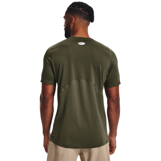 Under Armour Mænd - HeatGear Armour Fitted Shortsleeve - Marine Green